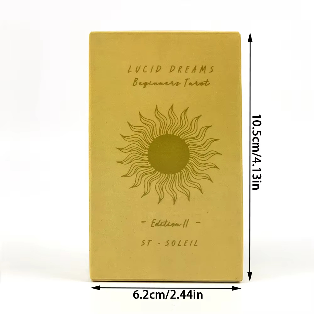 Lucid Dreams Beginners Tarot D - Tarot Deck With Guidebook recensie en prijs