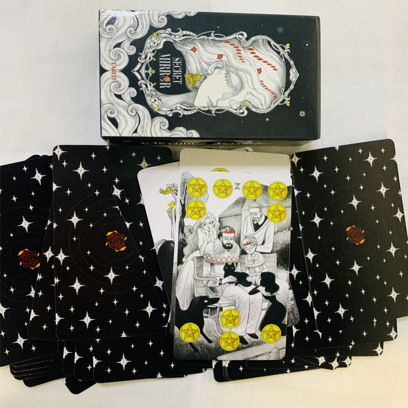 Secret Mirror Tarot kaarten 80 - Tarot Deck With Guidebook recensie en prijs