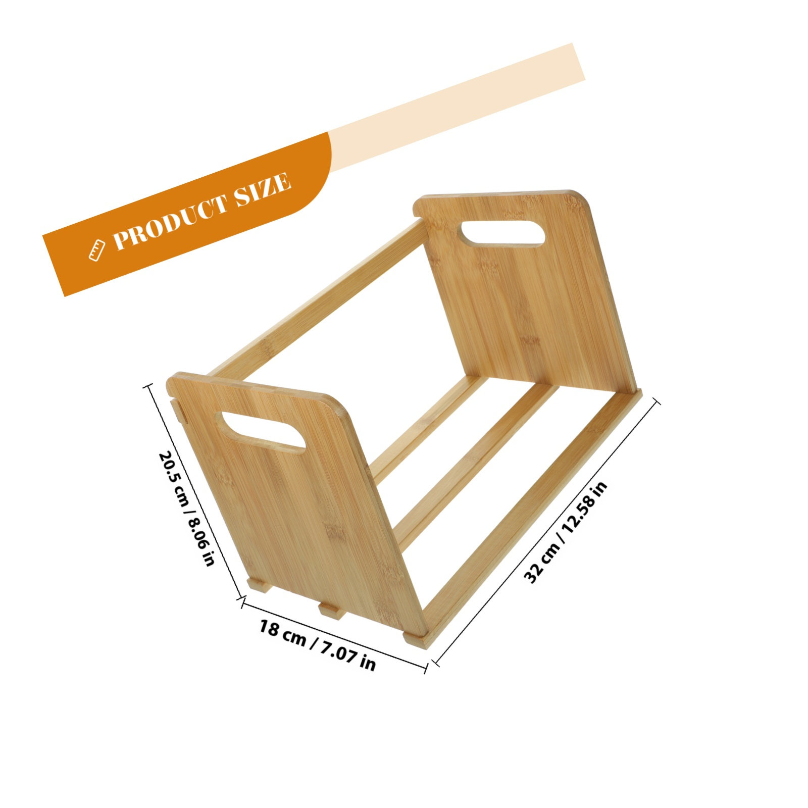 Houten boekenplank voor op het - Magazines recensie en prijs