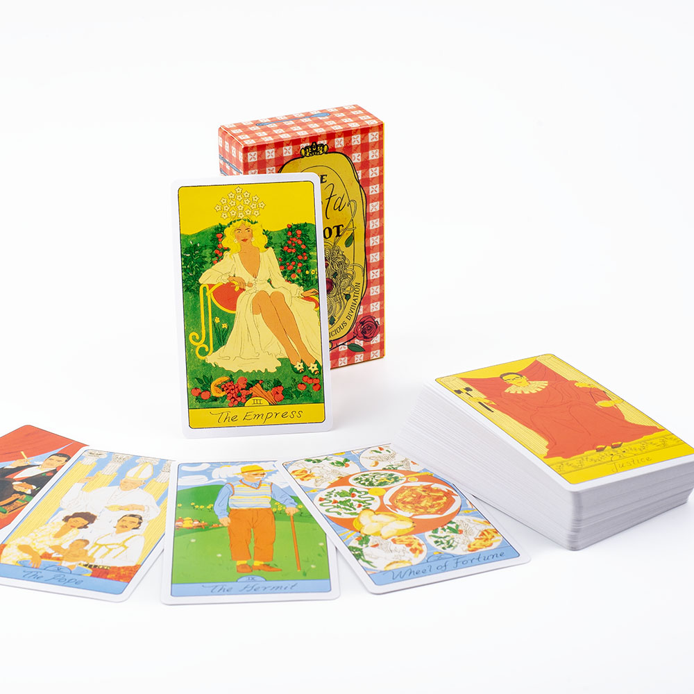 Pasta Tarot 78-kaartenspel bor - Tarot Deck With Guidebook recensie en prijs