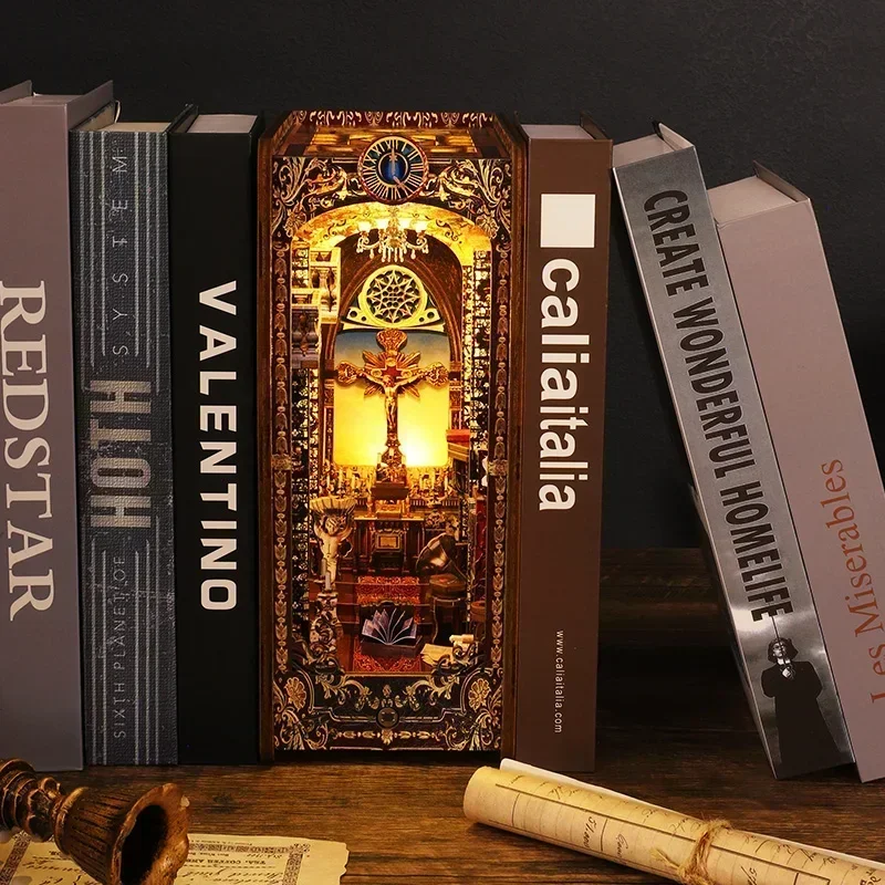 DIY houten boekenhoekplank inz - Diy Wooden Book Nook Kit Shelf Insert recensie en prijs