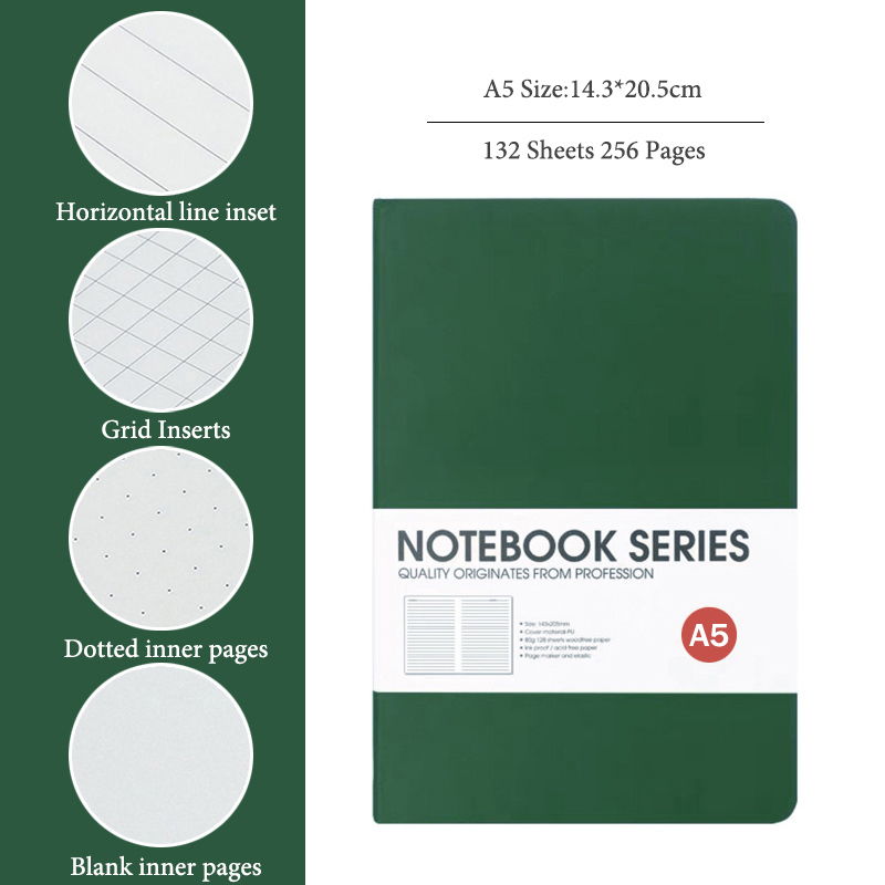 A5-notitieboekjes, 4 soorten b - Vintage Leather Journal Notebook recensie en prijs