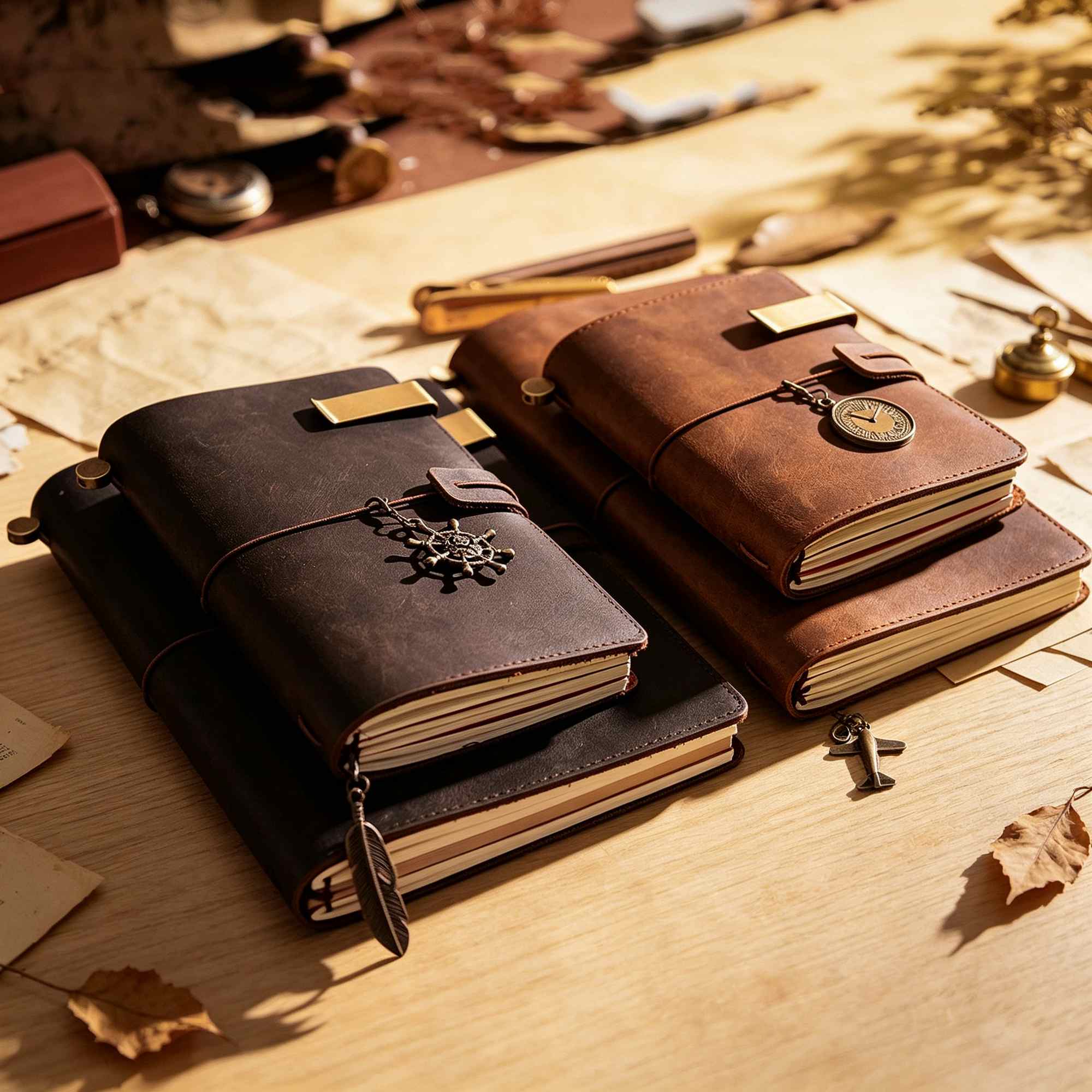 Crazy Horse lederen reisdagboe - Vintage Leather Journal Notebook recensie en prijs